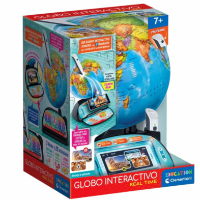 imagen 1 de globo terraqueo digital real time clementoni