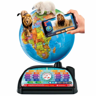 imagen 3 de globo terraqueo digital real time clementoni