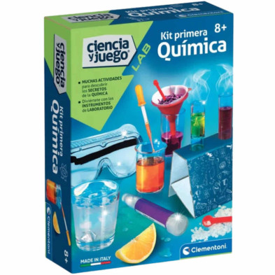 Imagen kit primera química ciencia y juego clementoni
