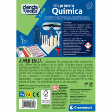 imagen 1 de kit primera química ciencia y juego clementoni