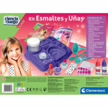imagen 2 de kit esmaltes y uñas ciencia y juego clementoni