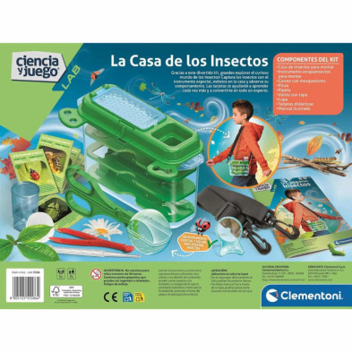 imagen 2 de la casa de los insectos ciencia y juego clementoni