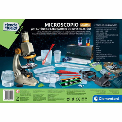 imagen 2 de microscopio smart deluxe clementoni