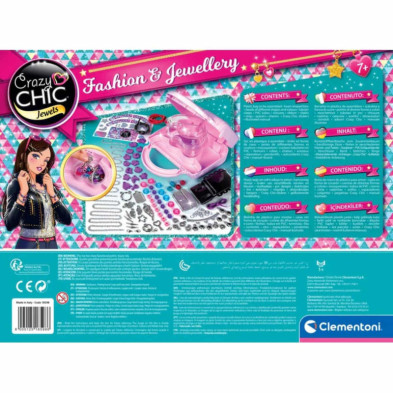 imagen 2 de fashion & jewellery crazy chic clementoni
