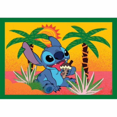 imagen 5 de puzzle stitch 4 en 1 de 12 a 24 piezas clemento