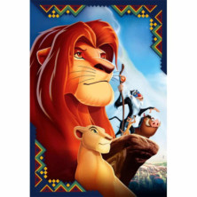 imagen 1 de puzle rey león disney 104 piezas clementoni