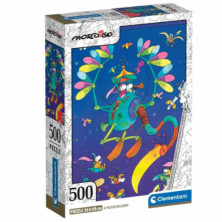 PUZZLE MORDILLO 500 PIEZAS COMPACT BOX CLEMENTONI