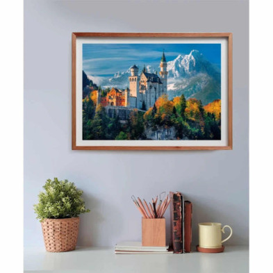 imagen 2 de puzzle castillo neuschwanstein 500 piezas compact