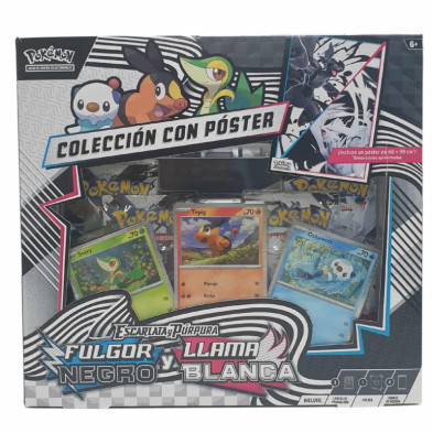 Imagen jcc pokémon caja colección con poster tcg Imagen jcc pokémon caja colección con poster tcg