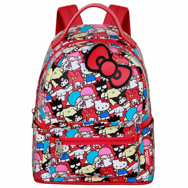 Imagen mochila urbana hello kitty friends 25cm Imagen mochila urbana hello kitty friends 25cm