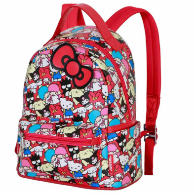 imagen 1 de mochila urbana hello kitty friends 25cm