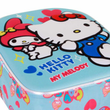 imagen 3 de mochila preescolar hello kitty friendship 30cm