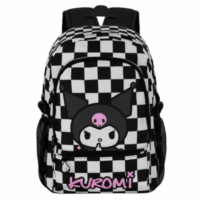 Imagen mochila kuromi negro 44cm