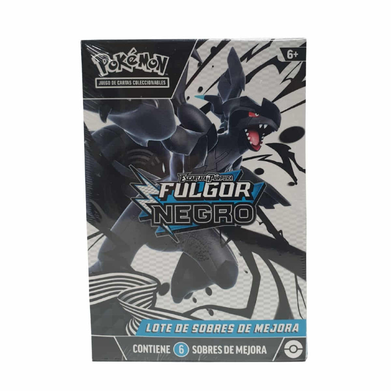 Imagen jcc pokémon lote sobres mejora fulgor negro Imagen jcc pokémon lote sobres mejora fulgor negro