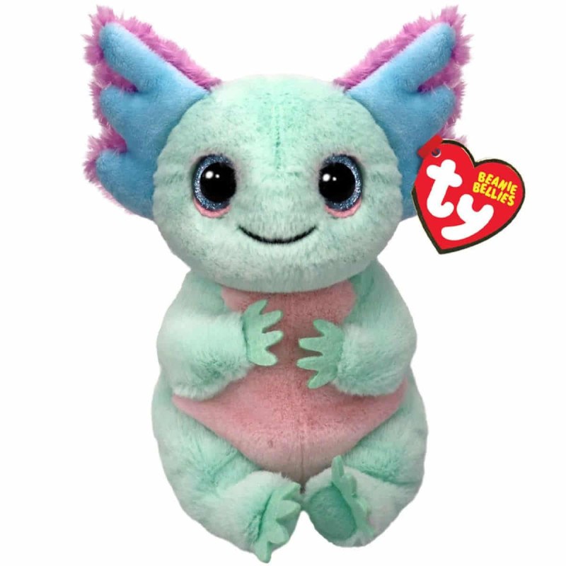 Imagen peluche beanie bellies alex ajolote 15cm ty