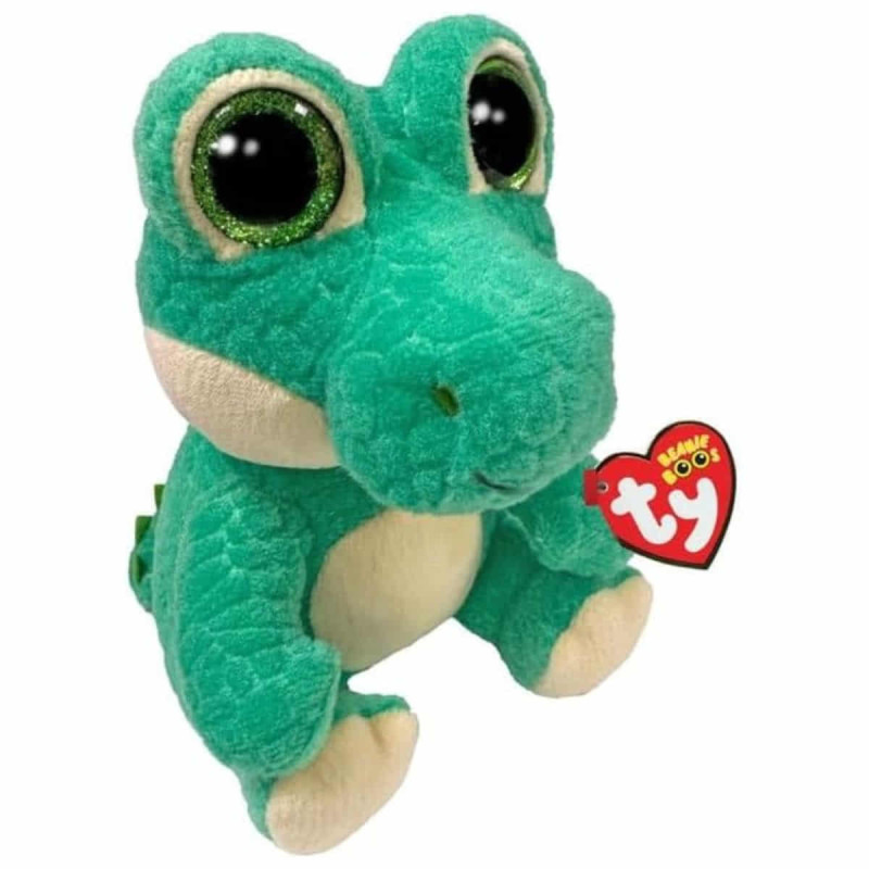 Imagen peluche beanie boos ernie cocodrilo 15cm ty
