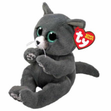 imagen 1 de peluche beanie bellies binx russian cat 15cm ty