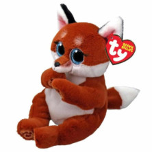 imagen 1 de peluche beanie bellies witt fox 15cm ty