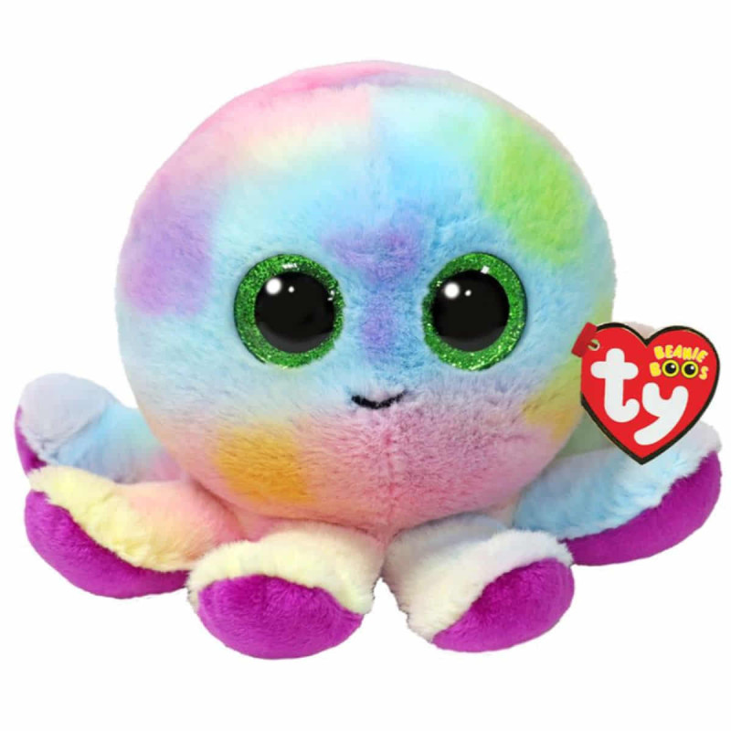 Imagen peluche beanie boos bubbles pulpo 15cm ty