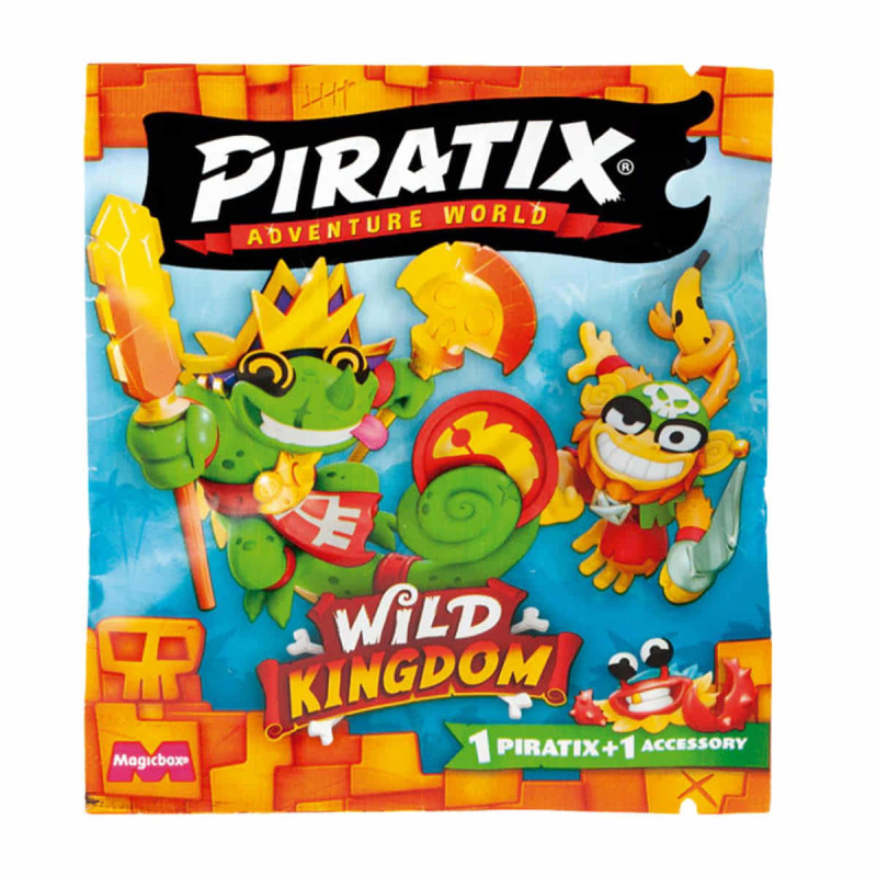 Imagen piratix one pack 24 unidades wild kingdom