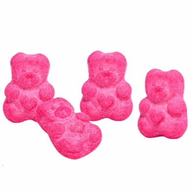 Imagen ositos rosas masmelo 100 unidades bulgari