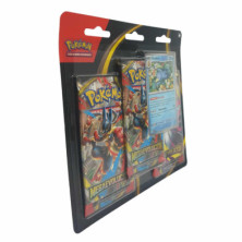 imagen 2 de pack de 3 sobres de refuerzo pokemon megaevolución