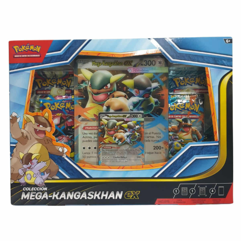 Imagen caja ex pokemon mega kangaskhan pokemon tcg