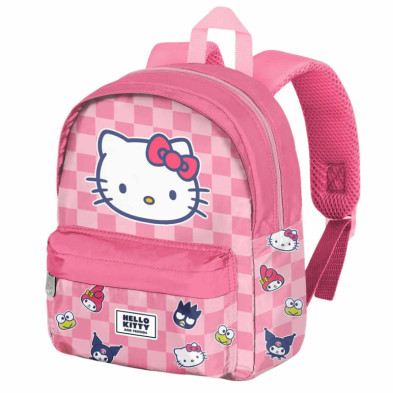 Imagen mochila hello kitty preescolar 27cm