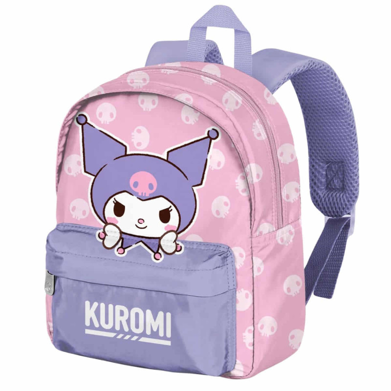 Imagen mochila kuromi hello kitty preescolar 27cm