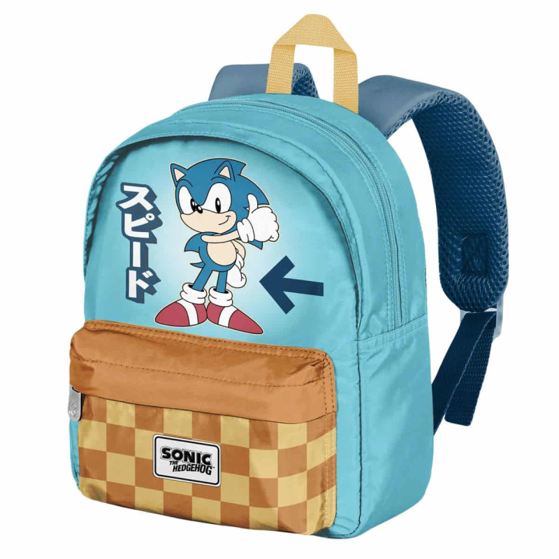 Imagen mochila sonic preescolar 27cm
