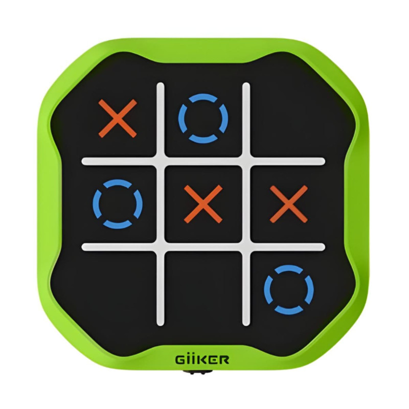 Imagen giiker tic-tac-toe bolt verde juego de lógica elec