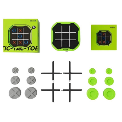 imagen 1 de giiker tic-tac-toe bolt verde juego de lógica elec