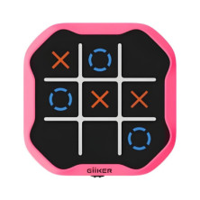 Imagen giiker tic-tac-toe bolt rosa juego de lógica elec