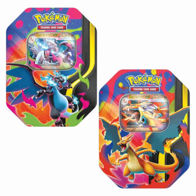 Imagen jcc pokémon lata de mega-charizard