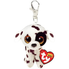 LLAVERO PELUCHE BEANIE BOOS PERRO LUTHER 10CM TY