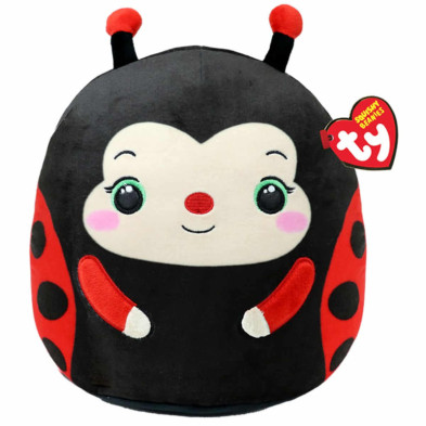 Peluche Squish Lucy mariquita Ty 25 cm