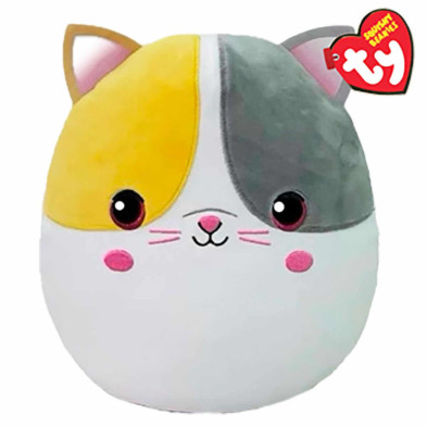 Peluche Squish Snuggles gato Ty 25 cm