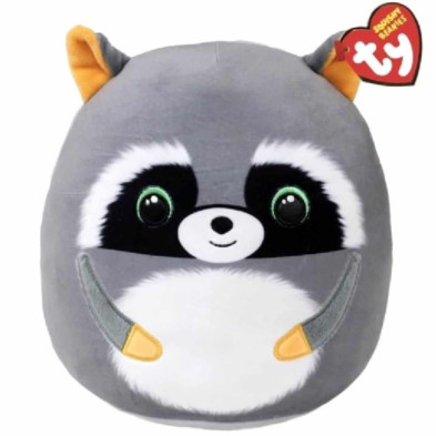 Peluche Squish Sneaky mapache Ty 25 cm