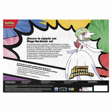 imagen 1 de jcc colección con póster premiun mega-gardevoir