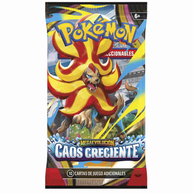 imagem 1 de jcc coleção booster megaevolução caos crescente