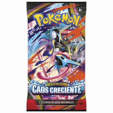 imagem 3 de jcc coleção booster megaevolução caos crescente