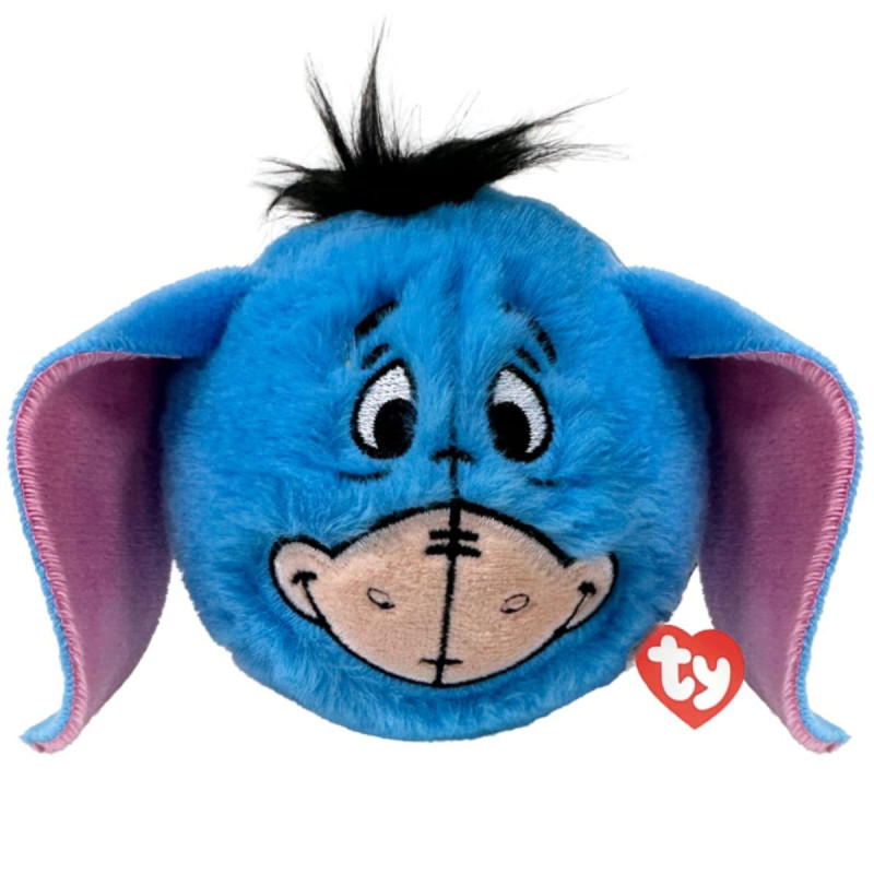 Peluche esférico de Eeyore de Winnie the Pooh con orejas grandes