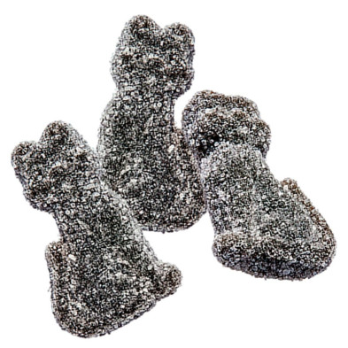 Gominolas Trolli con forma de gatos y recubrimiento de azúcar