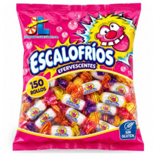 Bolsa de Escalofríos efervescente con ventana transparente y sello sin gluten