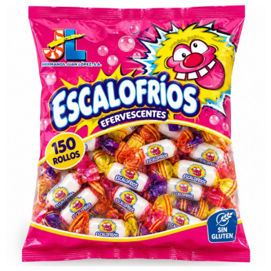 Bolsa de Escalofríos efervescente con ventana transparente y sello sin gluten