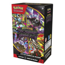 Lote de 6 sobres de melhoria JCC Pokémon Megaevolução - Escuridão Absoluta em espanhol